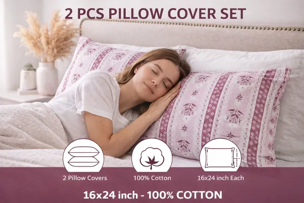 Pack_of_2_Cotton_Pillow_Cover_Set_(16x24_Inch)_with_Pillow_|_Premium_Printed_Cotton_Takiya_Covers_|_Ethnic_Floral_Stripe_Design_in_Dusty_Rose_&_Maroon_|_Soft,_Breathable_Pillow_Covers_for_Bed,_Sofa_&_Diwan