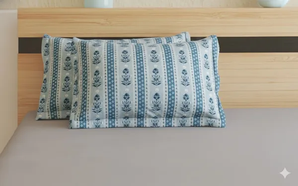 Pack_of_2_Cotton_Pillow_Cover_Set_(16x24_Inch)_with_Pillow_|_Premium_Printed_Cotton_Takiya_Covers_|_Ethnic_Floral_Stripe_Design_in_Sky_Blue_&_Off-White_|_Soft,_Breathable_Pillow_Covers_for_Bed,_Sofa_&_Diwan