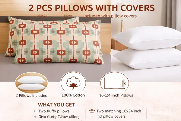 Pack_of_2_Cotton_Pillow_Cover_Set_(16x24_Inch)_with_Pillow_|_Premium_Printed_Cotton_Takiya_Covers_|_Geometric_Floral_Design_in_Pastel_Green,_Beige_&_Rust_|_Soft_&_Breathable_Covers_for_Bed,_Sofa_&_Diwan