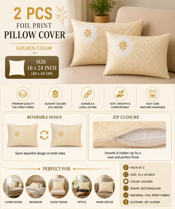 Pack_of_2_Golden_Foil_Print_Pillow_Covers_16x24_Inch_|_Reversible_Decorative_Cushion_Covers_with_Back_Side_Zip_Closure_|_Premium_Fabric_Cushion_Covers_for_Sofa,_Bed_&_Living_Room