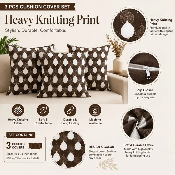 Pack_of_3_Leaf_Printed_Cushion_Covers_|_Premium_Fabric_Decorative_Sofa_Cushion_Cover_Set_with_Zip_Closure_&_Back_Lining_|_Brown_&_White_Botanical_Throw_Pillow_Covers_|_Vintage_House
