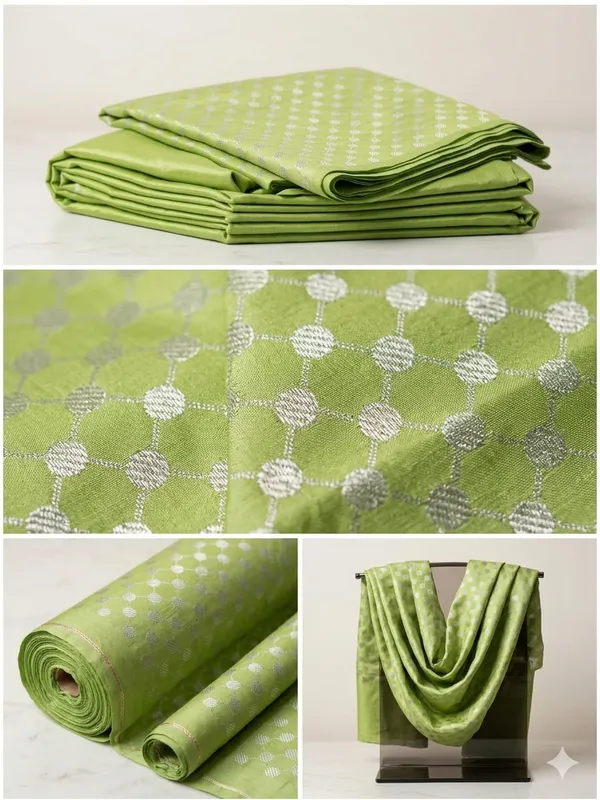 Premium_Banarasi_Silk_Fabric_2_Meter_(43_Inch_Width)_|_Light_Green_Zari_Woven_Design_|_Ideal_for_Salwar_Suit,_Blouse,_Kurti_&_Ethnic_Wear