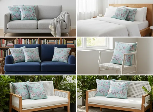 Pack_of_2_Premium_Digital_Printed_Cushion_Cover_(18_x_18_Inch)_|_Heavy_Knitted_Fabric_|_Pastel_Aqua_Blue_Floral_Design_Sofa_Cushion_Covers