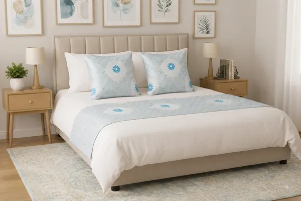Premium_Golden_Foil_Print_Bed_Runner_with_2_Cushion_Covers_|_3-Piece_Bed_Runner_Set_|_18_x_96_Inch_Bed_Runner_&_16_x_16_Inch_Cushion_Covers