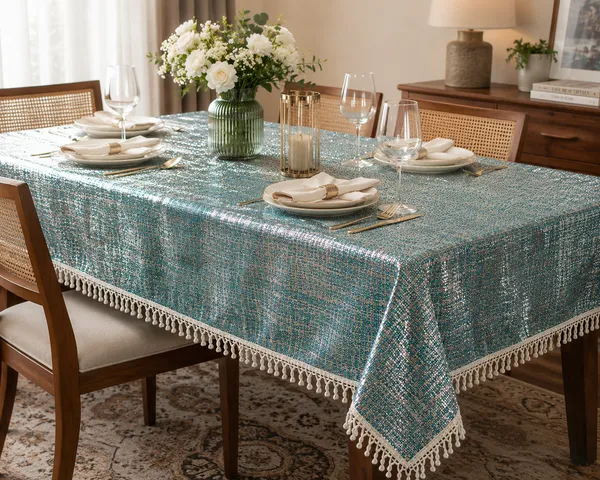 Premium_Heavy_Knitting_Digital_Print_Teal__Textured_Table_Cover_(46x60_Inch)_–_4_Seater_Dining,_Coffee_&_Center_Table_Cloth_with_Elegant_Cream_Border_Lace