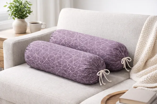 Premium_Purple_Geometric_Bolster_Covers_40×80_cm_(Set_of_2)_|_Reversible_Heavy_Knitted_Print_|_Hidden_Zip_Closure_|_Decorative_Bolster_Pillow_Covers