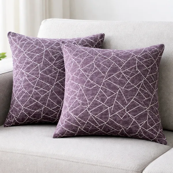 Premium_Purple_Geometric_Cushion_Covers_12x12_Inch_(Set_of_3)_|_Reversible_Heavy_Knitted_Print_|_Hidden_Zip_Closure_|_Decorative_Throw_Pillow_Covers