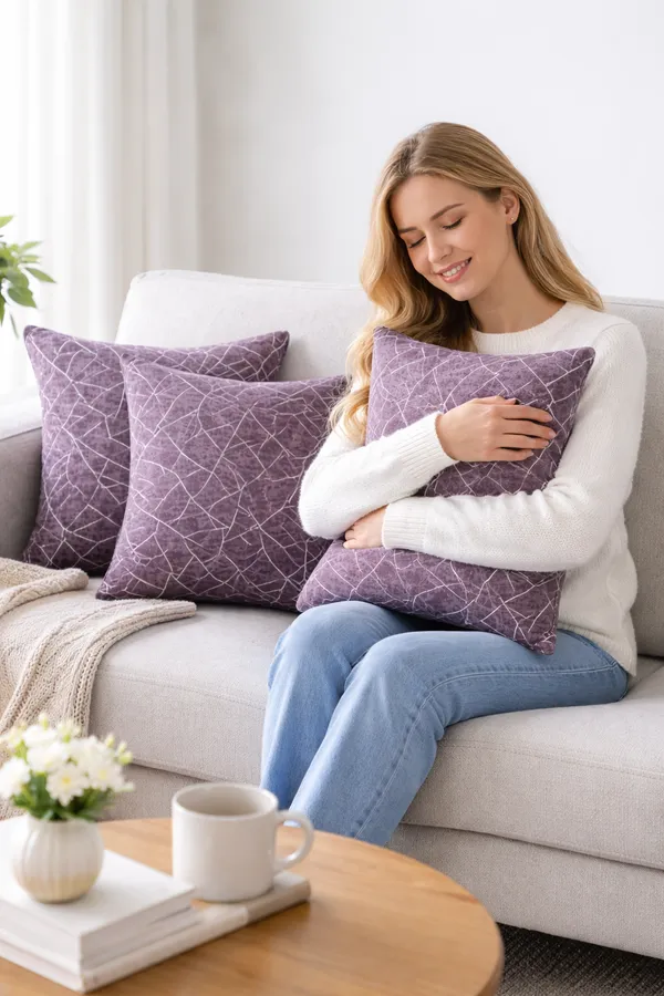 Premium_Purple_Geometric_Cushion_Covers_16x16_Inch_(Set_of_3)_|_Heavy_Knitted_Print_Fabric_|_Hidden_Zip_Closure_|_Decorative_Throw_Pillow_Covers