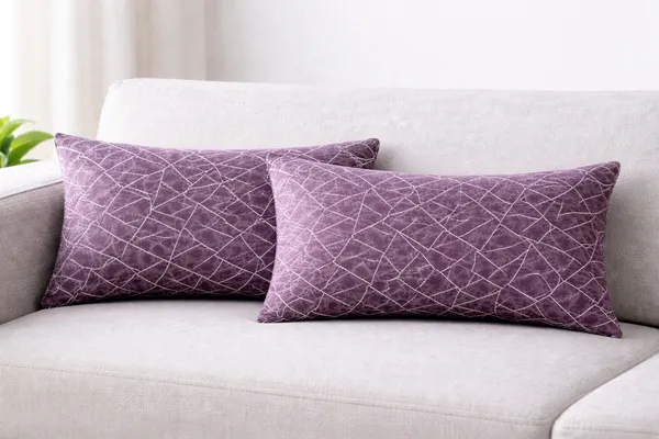 Premium_Purple_Geometric_Pillow_Covers_12x20_Inch_(Set_of_2)_|_Reversible_Heavy_Knitted_Print_|_Hidden_Zip_Closure_|_Decorative_Lumbar_Pillow_Covers