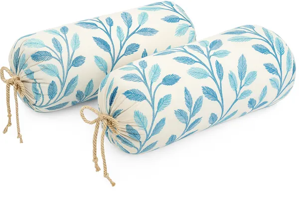 Pack_of_2_Heavy_Knitting_Bolster_Cover_|_80_x_40_cm_|_Blue_Leaf_Print_Masand_Pillow_Covers_|_Premium_Bolster_Cushion_Covers_for_Diwan,_Sofa_&_Bed