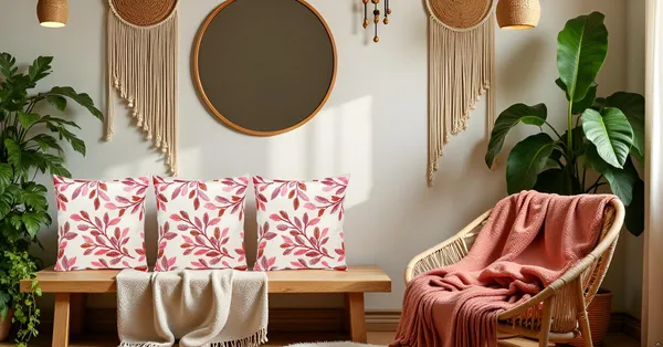 Wine_Reversible_Cushion_Covers_Heavy_Knitting_Wine_Leaf_Print_Throw_Pillow_Covers_With_Hidden_Zip_|_Latest_Trending_Sofa_Cushion_Cover_For_Living_Room,_Bed_&_Home_Decor