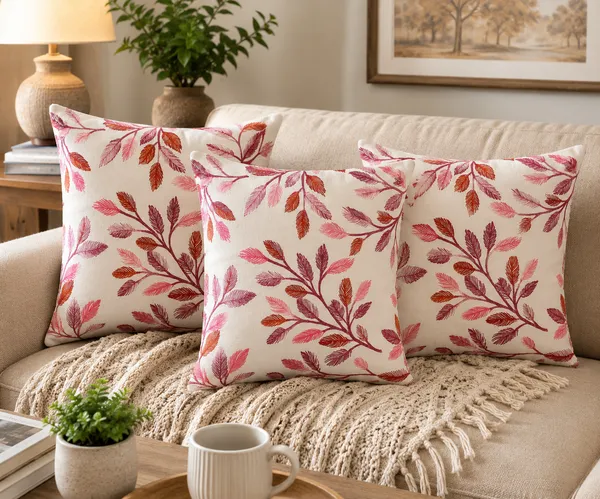 Wine_Reversible_Cushion_Covers_Heavy_Knitting_Wine_Leaf_Print_Throw_Pillow_Covers_With_Hidden_Zip_|_Latest_Trending_Sofa_Cushion_Cover_For_Living_Room,_Bed_&_Home_Decor