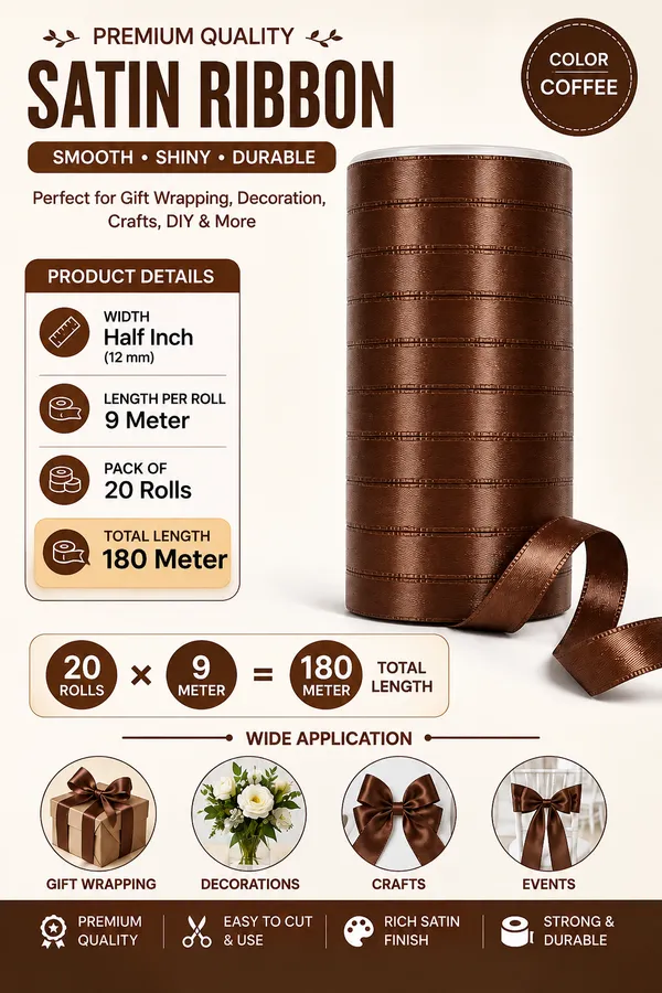 Satin_Ribbon_Roll_1/2_Inch_Width_|_Pack_of_20_Rolls_x_9_Meter_|_180_Meter_Total_|_Decorative_Ribbon_for_Gift_Wrapping,_Craft,_DIY,_Decoration_&_Packaging
