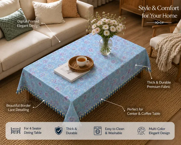 Premium_Digital_Printed_Table_Cover_with_Elegant_Border_Lace_–_46x60_Inch,_Multi-Color_Floral_Design_for_4_Seater_Dining_Table_|_Durable_Decorative_Table_Cloth_for_Center_Table,_Coffee_Table_&_Dining_Table_|_1_Piece