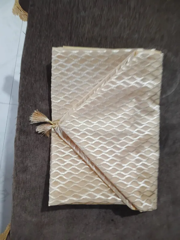 Premium_Golden_Net_Table_Runner_with_Back_Lining_&_Tassels_|_13_x_73_Inch_|_Elegant_Wave-Like_Pattern_|_Decorative_Runner_for_Center,_Coffee_&_Dining_Table_|_1_Piece