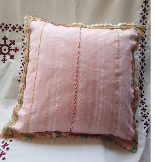 Handmade_Soft_Premium_Cotton_Fabric_Light_Peach_Cream_Cushion_Cover_with_Multicolor_Border_Lace_|_16_x_16_Inch_|_Hidden_Zipper_|_Decorative_Sofa_&_Bed_Pillow_Cover_|_Set_of_2_|_Vintage_House