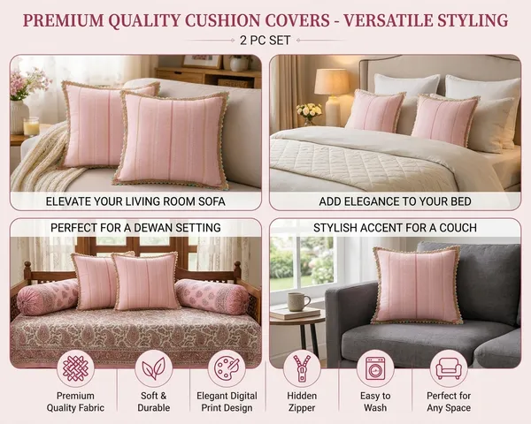 Handmade_Soft_Premium_Cotton_Fabric_Light_Peach_Cream_Cushion_Cover_with_Multicolor_Border_Lace_|_16_x_16_Inch_|_Hidden_Zipper_|_Decorative_Sofa_&_Bed_Pillow_Cover_|_Set_of_2_|_Vintage_House