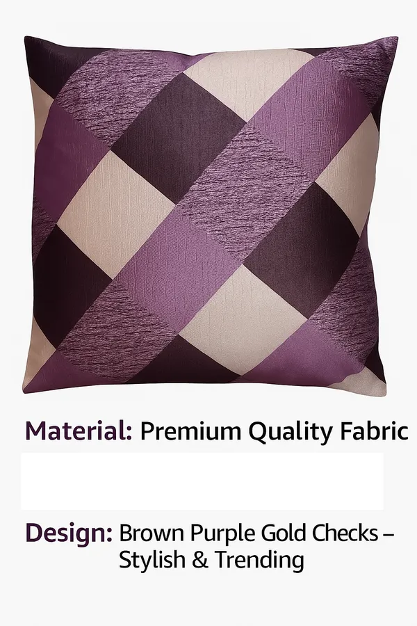 geometric_checkered_pattern,_purple,_lavender,_Cushion_Covers_Decorative_Throw_Pillow_Cases_For_Sofa,_Couch_&_Bed_Premium_With_Hidden_Zip_Closure_For_Living_Room_&_Bedroom_Decor_(Pack_Of_3)