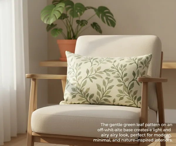Pack_of_2_Heavy_Knitting_Pillow_Cover_|_12_x_20_Inch_|_Green_Leaf_Vine_Floral_Print_|_Premium_Cotton_Pillow_Covers_for_Bed,_Sofa_&_Diwan