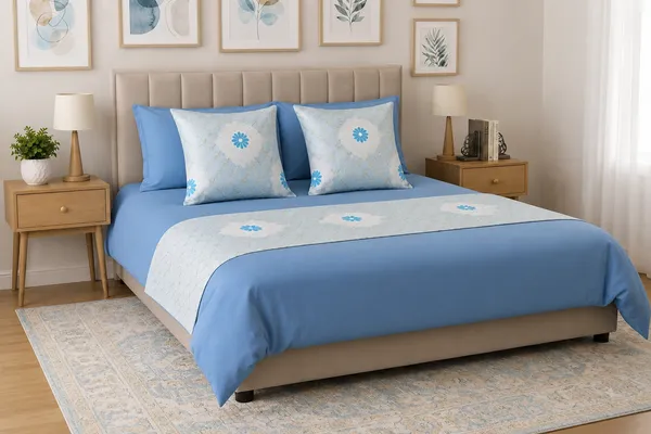 Premium_Golden_Foil_Print_Bed_Runner_with_2_Cushion_Covers_|_3-Piece_Bed_Runner_Set_|_18_x_96_Inch_Bed_Runner_&_16_x_16_Inch_Cushion_Covers