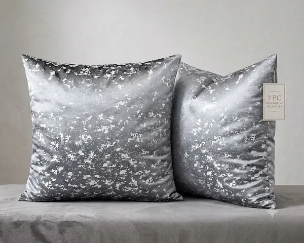 Pack_Of_2_Metallic_Grey_Heavy_Knitting_Print_Cushion_Covers_|_Reversible_Throw_Pillowcases_For_Sofa_&_Bed_Decor