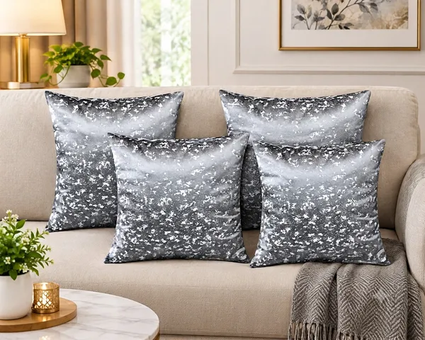 Pack_Of_2_Metallic_Grey_Heavy_Knitting_Print_Cushion_Covers_|_Reversible_Throw_Pillowcases_For_Sofa_&_Bed_Decor