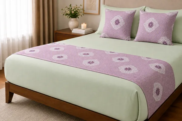 Premium_Golden_Foil_Print_Bed_Runner_with_2_Cushion_Covers_|_3-Piece_Bed_Runner_Set_|_18_x_96_Inch_Bed_Runner_&_16_x_16_Inch_Cushion_Covers