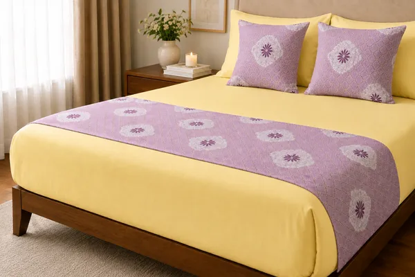Premium_Golden_Foil_Print_Bed_Runner_with_2_Cushion_Covers_|_3-Piece_Bed_Runner_Set_|_18_x_96_Inch_Bed_Runner_&_16_x_16_Inch_Cushion_Covers