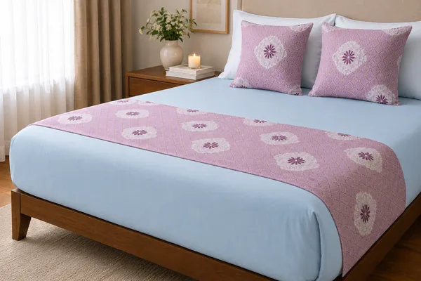 Premium_Golden_Foil_Print_Bed_Runner_with_2_Cushion_Covers_|_3-Piece_Bed_Runner_Set_|_18_x_96_Inch_Bed_Runner_&_16_x_16_Inch_Cushion_Covers