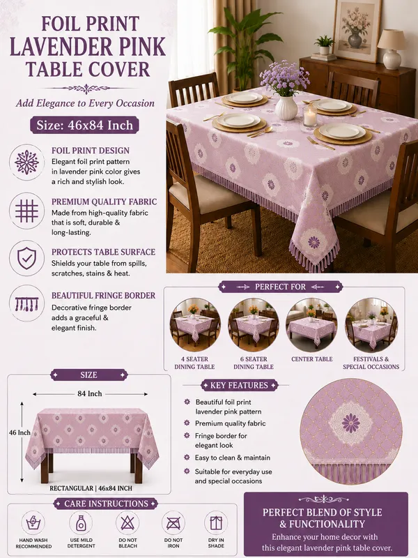 Foil_Print_Table_Cover_46x84_Inch_(3.8_x_7_ft.)_–_Premium_Dining_Table_Cover_with_Border_Lace_|_Cream_&_Off-White_|_Gold_Foil_Print_|_1_Pc_|_Fits_4_&_6_Seater