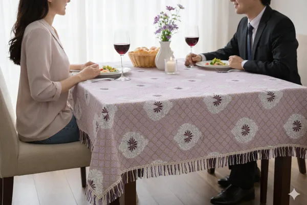 Foil_Print_Table_Cover_46x84_Inch_(3.8_x_7_ft.)_–_Premium_Dining_Table_Cover_with_Border_Lace_|_Cream_&_Off-White_|_Gold_Foil_Print_|_1_Pc_|_Fits_4_&_6_Seater