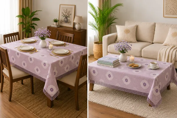 Foil_Print_Table_Cover_46x84_Inch_(3.8_x_7_ft.)_–_Premium_Dining_Table_Cover_with_Border_Lace_|_Cream_&_Off-White_|_Gold_Foil_Print_|_1_Pc_|_Fits_4_&_6_Seater