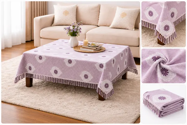 Foil_Print_Table_Cover_46x84_Inch_(3.8_x_7_ft.)_–_Premium_Dining_Table_Cover_with_Border_Lace_|_Cream_&_Off-White_|_Gold_Foil_Print_|_1_Pc_|_Fits_4_&_6_Seater