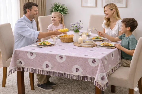 Foil_Print_Table_Cover_46x84_Inch_(3.8_x_7_ft.)_–_Premium_Dining_Table_Cover_with_Border_Lace_|_Cream_&_Off-White_|_Gold_Foil_Print_|_1_Pc_|_Fits_4_&_6_Seater