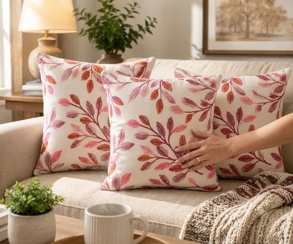 Wine_Reversible_Cushion_Covers_Heavy_Knitting_Wine_Leaf_Print_Throw_Pillow_Covers_With_Hidden_Zip_|_Latest_Trending_Sofa_Cushion_Cover_For_Living_Room,_Bed_&_Home_Decor