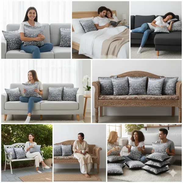 Metallic_Grey_Heavy_Knitting_Print_Cushion_Covers_|_Reversible_Throw_Pillowcases_For_Sofa_&_Bed_Decor