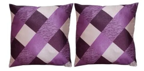 geometric_checkered_pattern,_purple,_lavender,_Cushion_Covers_Decorative_Throw_Pillow_Cases_For_Sofa,_Couch_&_Bed_Premium_With_Hidden_Zip_Closure_For_Living_Room_&_Bedroom_Decor
