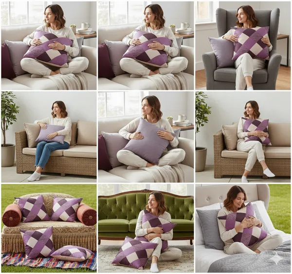 Multicolor_Checks_Cushion_Covers,_Premium_Cotton_Blend_Throw_Pillow_Cases_With_Hidden_Zip_Closure_For_Sofa,_Couch,_Living_Room_&_Bedroom_Decor,_pack_of_2