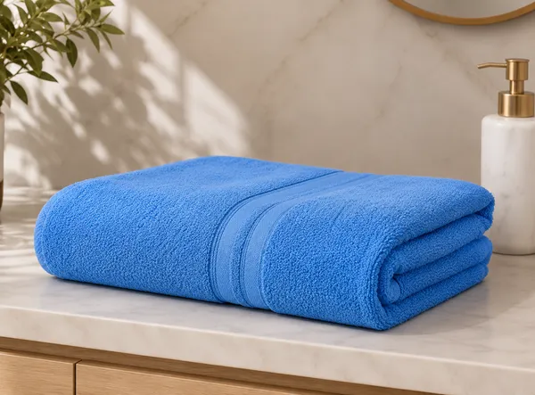 Premium_Cotton_Bath_Towel_(Pack_of_1)_|_Blue_Solid_Design_with_Textured_Border_|_27x58_Inch_Large_Size_|_Ultra_Soft_&_Highly_Absorbent_Towel_for_Men_&_Women_|_Ideal_for_Home,_Salon_&_Hotel_Use