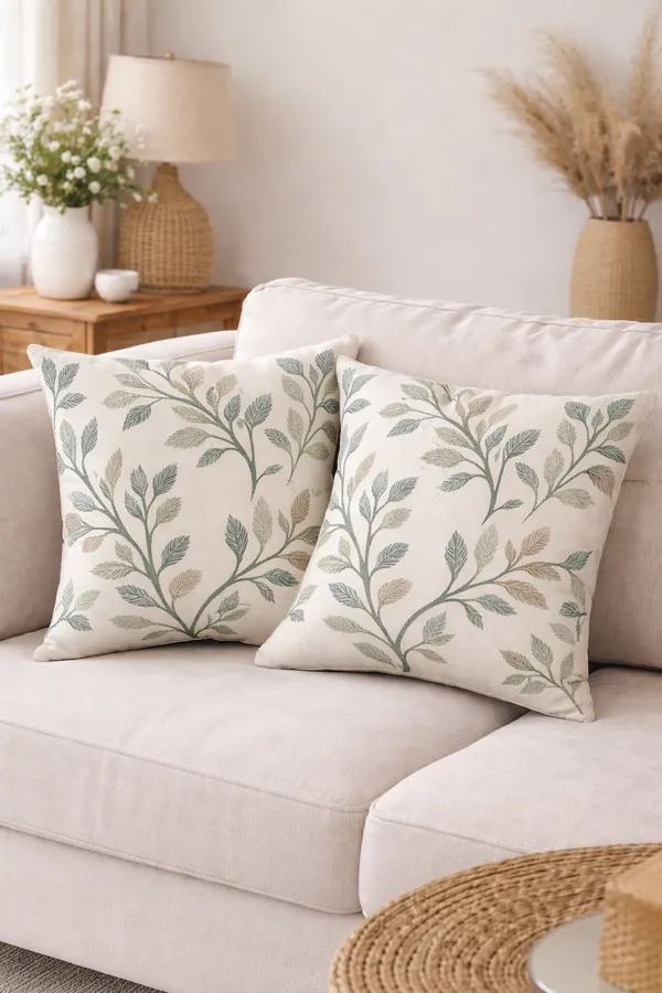 Pack_Of_3_Green_Heavy_Knitting_3D_Print_Cushion_Covers_|_Pillowcases_|_Reversible_Throw_Pillow_Covers_For_Sofa,_Bed_&_Living_Room_|_Durable_Fabric_With_Zip_Closure_|_Home_&_Office_Decor