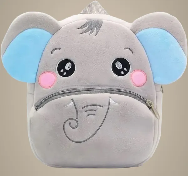 Grey_&_Blue_Premium_Quality_Fabric_Backpack_For_Boys_&_Girls