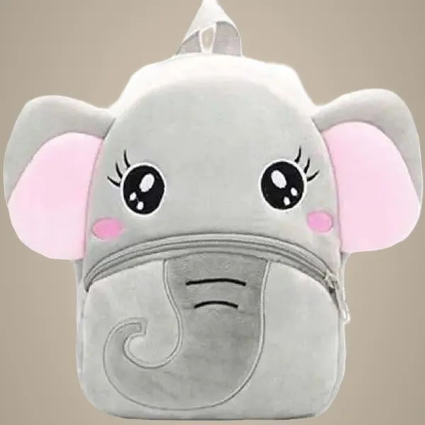 Grey_&_Pink_Premium_Quality_Fabric_Backpack_For_Boys_&_Girls