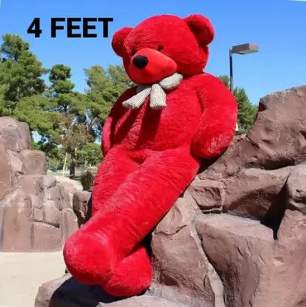 Red_Premium_Quality_Cotton_Teddy_Bear_For_Boys_&_Girls
