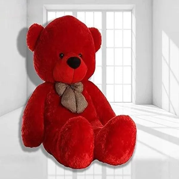 Red_Premium_Quality_Cotton_Teddy_Bear_For_Boys_&_Girls
