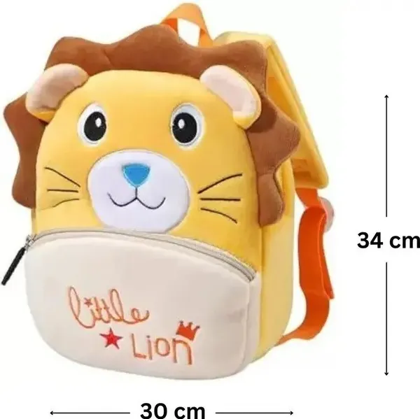 Yellow_Premium_Quality_Fabric_Backpack_For_Boys_&_Girls