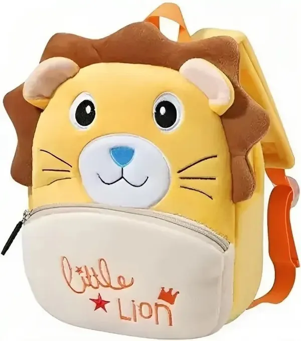 Yellow_Premium_Quality_Fabric_Backpack_For_Boys_&_Girls