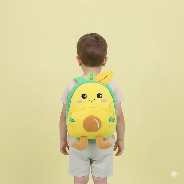 Yellow_Premium_Synthetic_School_Bag_For_Boys_&_Girls