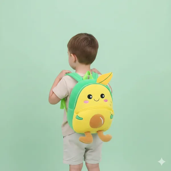 Yellow_Premium_Synthetic_School_Bag_For_Boys_&_Girls