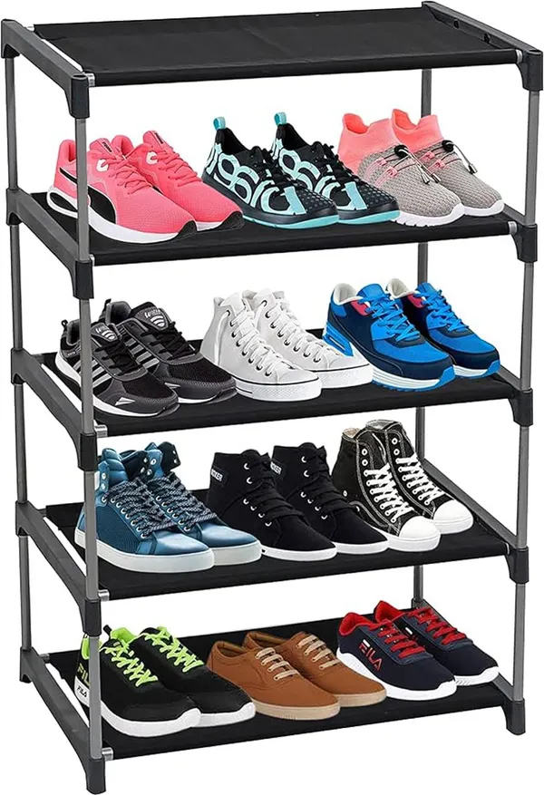 Grey_Premium_Quality_Plastic_Shoe_Stand_For_Home_&_Office