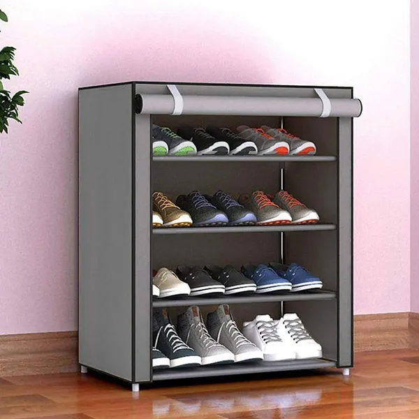 Grey_Premium_Quality_Plastic_Shoe_Stand_For_Home_&_Office